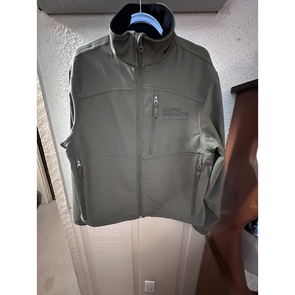 Fossa Jacket Mens XL Green Fleece Shell Silva Nature Refined